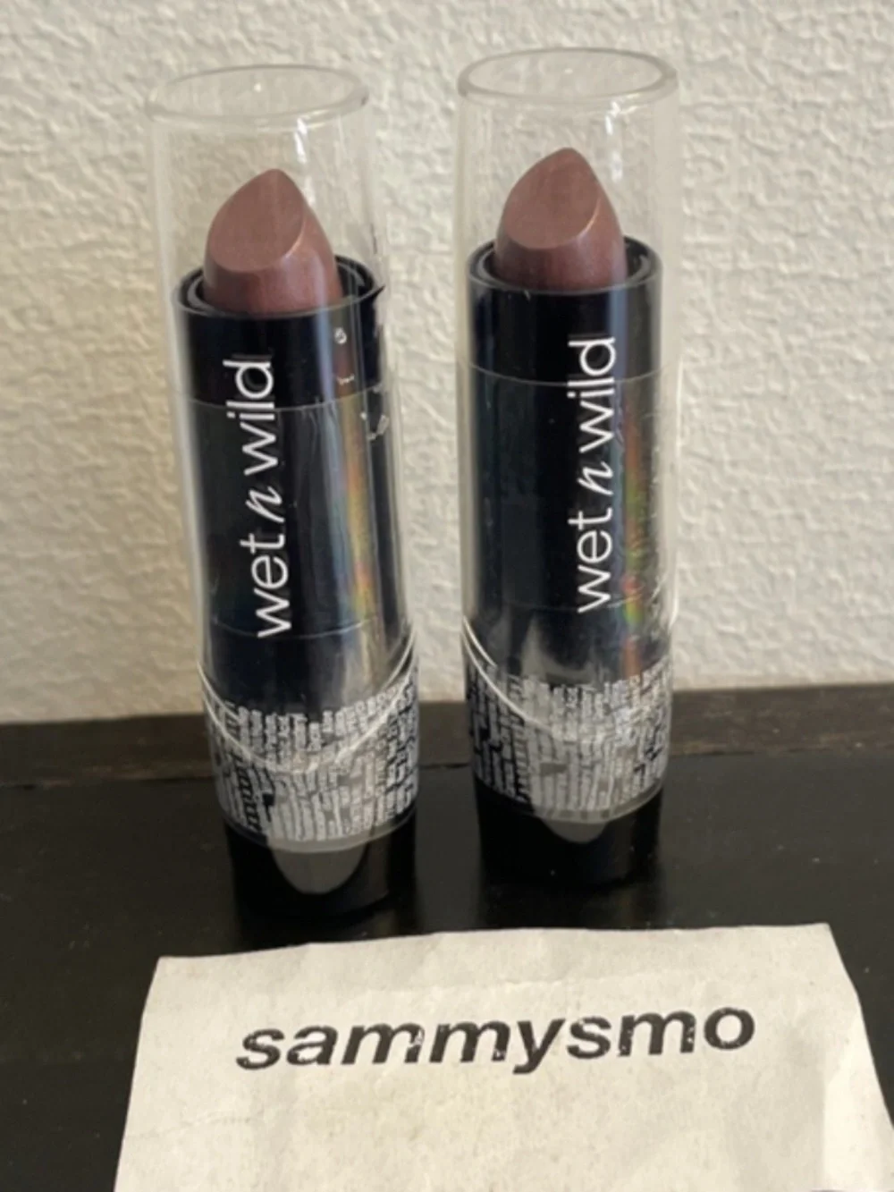 Wet n Wild Lipstick, Cashmere 533D, 0.13 oz x2